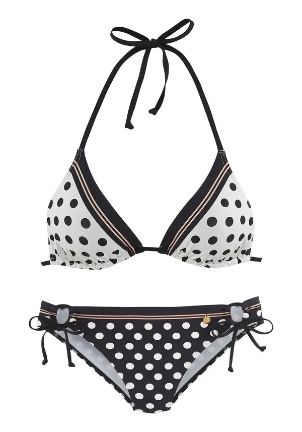 LASCANA LASCANA Bikini  nude / crna / bijela