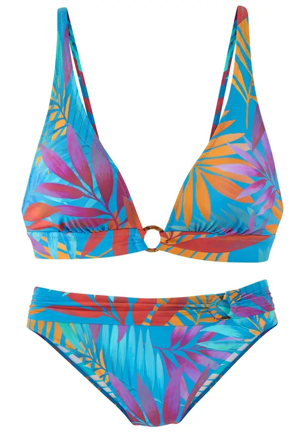 LASCANA LASCANA Bikini  plava / svijetloljubičasta / narančasta / crvena