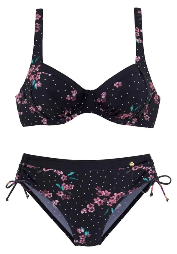 LASCANA LASCANA Bikini 'Wire Osaka'  crna