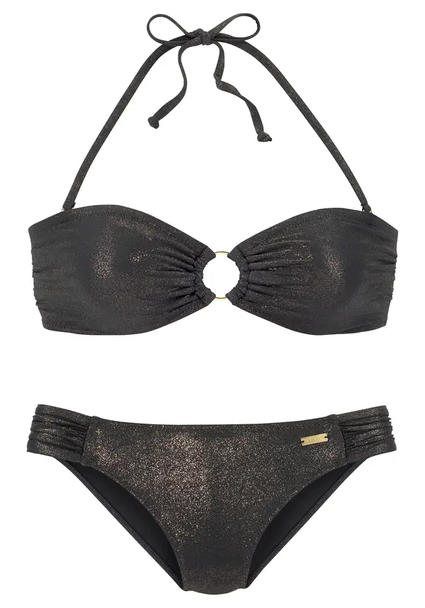 LASCANA LASCANA Bikini  zlatna / crna