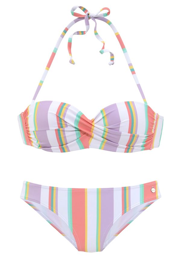 LASCANA LASCANA Bikini  žuta / žad / svijetloljubičasta / ružičasta