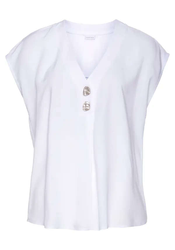 LASCANA LASCANA Bluza  bijela