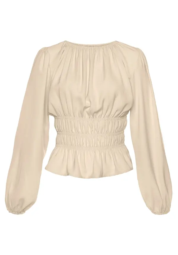 LASCANA LASCANA Bluza  boja pijeska