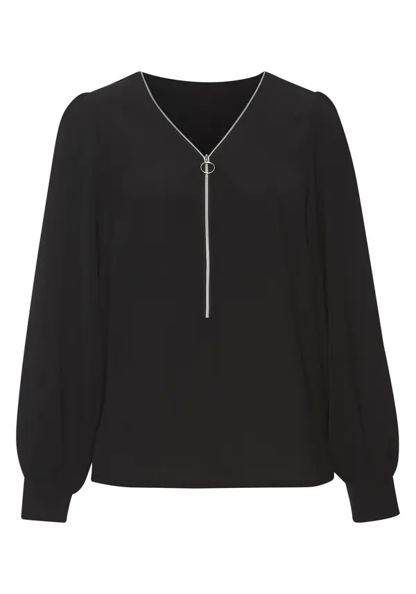 LASCANA LASCANA Bluza  crna