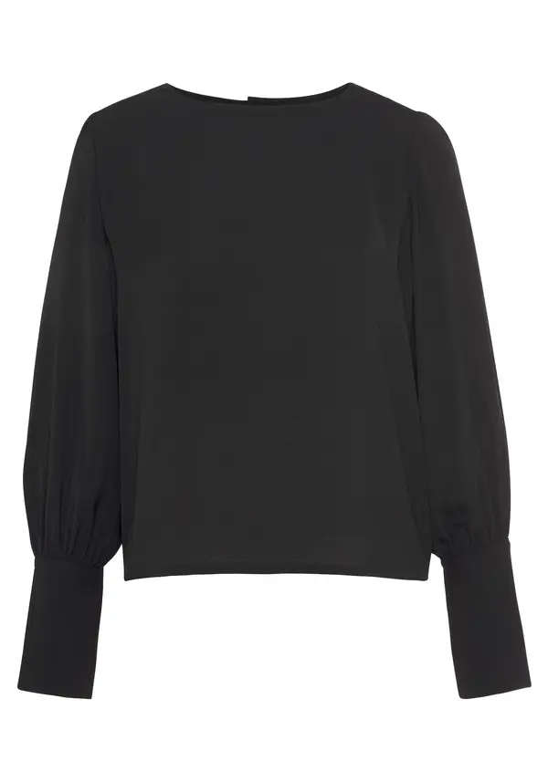 LASCANA LASCANA Bluza  crna