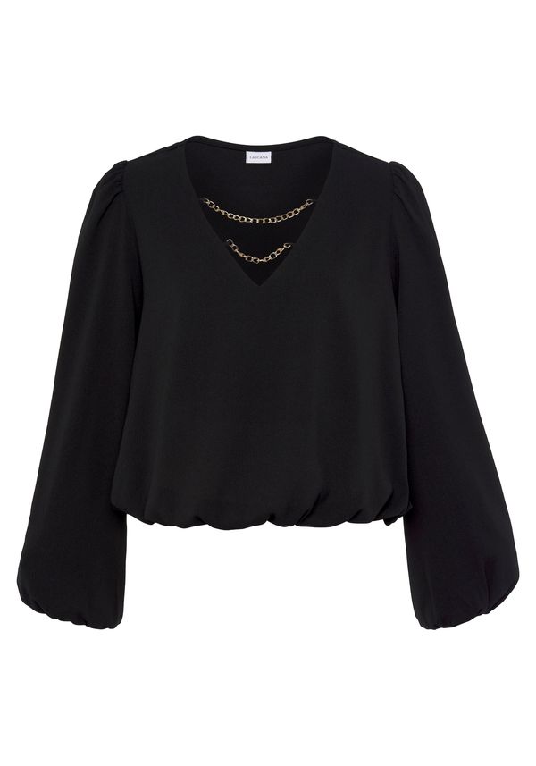 LASCANA LASCANA Bluza  crna