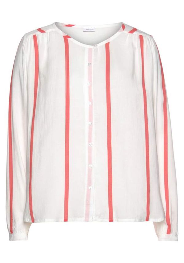 LASCANA LASCANA Bluza  crvena / bijela