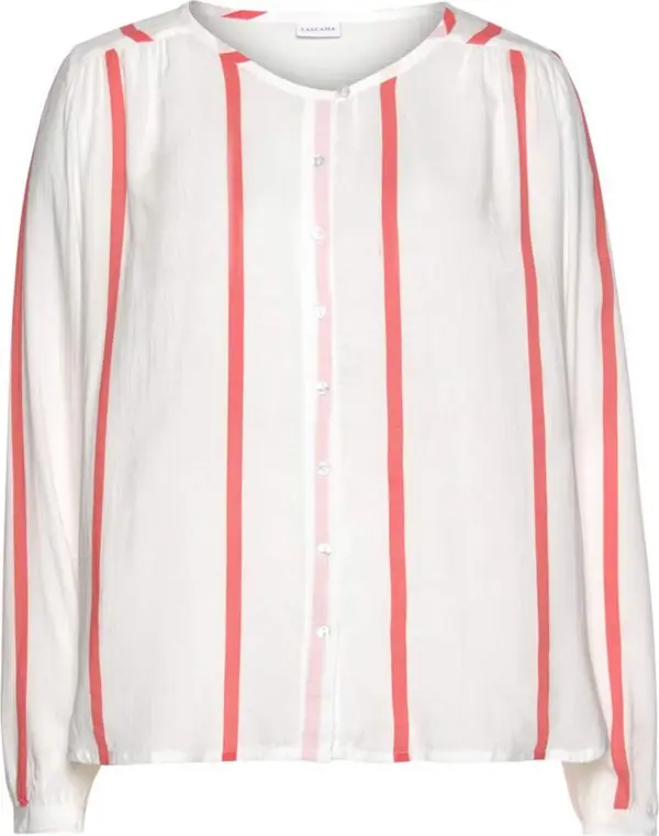LASCANA LASCANA Bluza  crvena / bijela