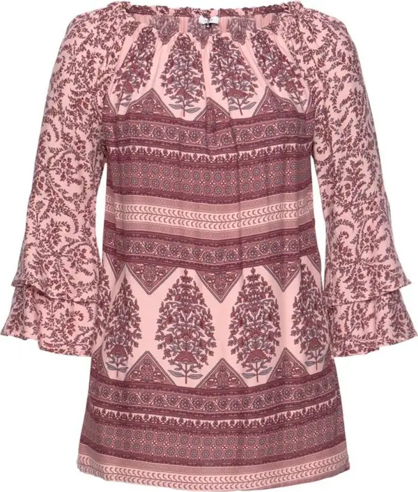 LASCANA LASCANA Bluza  miks boja / prljavo roza