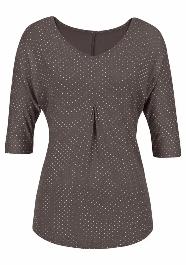 LASCANA LASCANA Bluza  smeđa