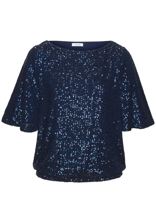 LASCANA LASCANA Bluza  tamno plava