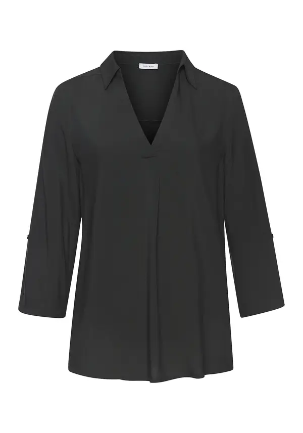 LASCANA LASCANA Bluza  tamno zelena