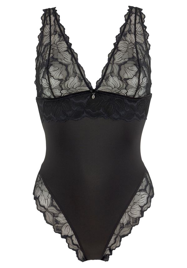 LASCANA LASCANA Bodi 'Body'  crna