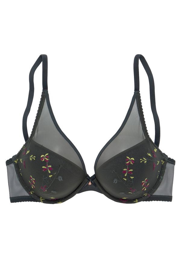 LASCANA LASCANA Grudnjak 'Apex'  limeta zelena / tamno zelena / ciklama