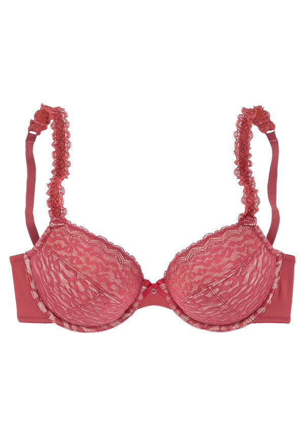 LASCANA LASCANA Grudnjak  bež / crvena