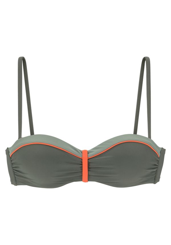 LASCANA LASCANA Grudnjak  maslinasta / narančasta