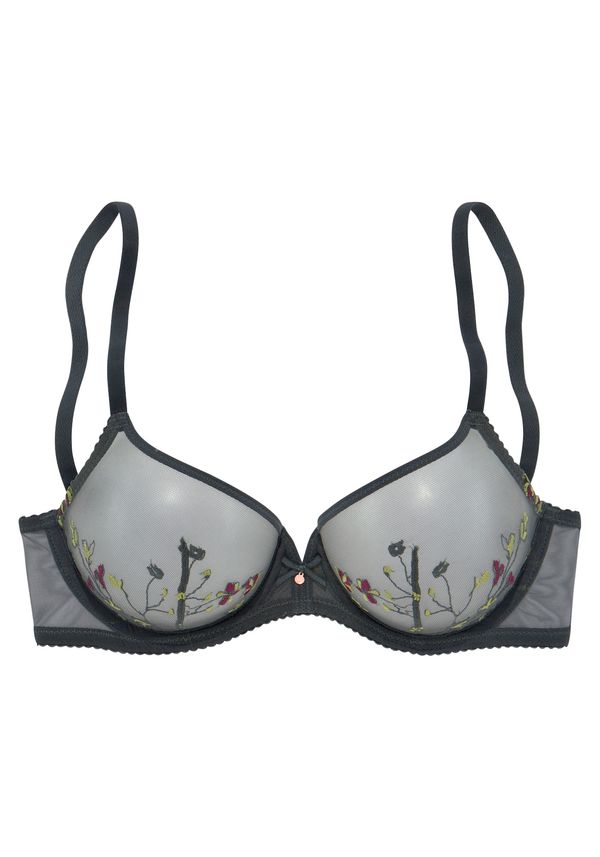 LASCANA LASCANA Grudnjak  žuta / siva / zelena / bijela