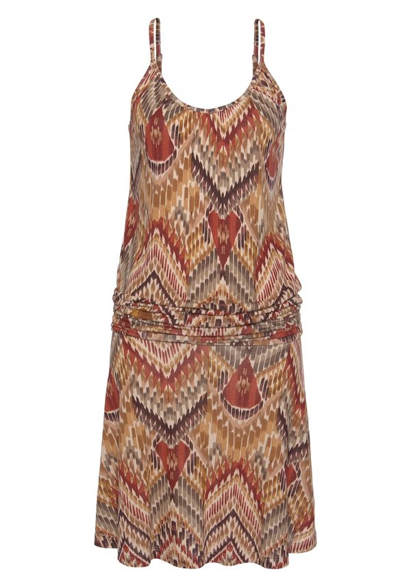 LASCANA LASCANA Haljina  bež / smeđa / senf