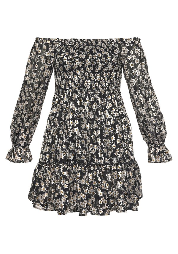 LASCANA LASCANA Haljina  crna / bijela