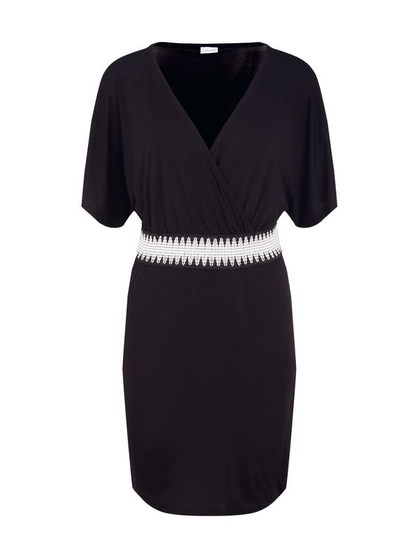 LASCANA LASCANA Haljina  crna / bijela