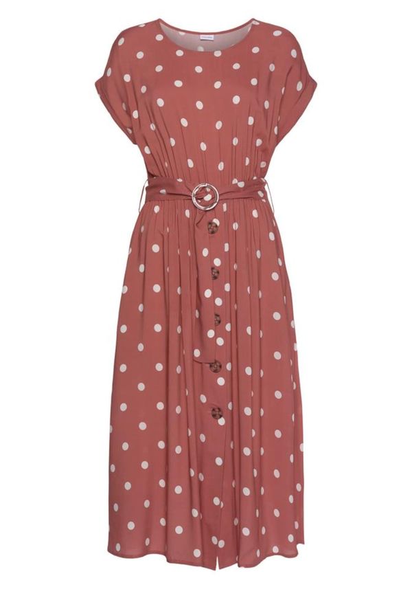 LASCANA LASCANA Haljina  crvena / bijela