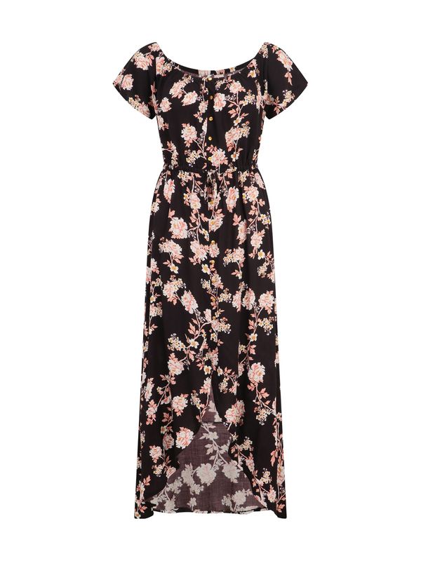 LASCANA LASCANA Haljina  koraljna / crna / bijela