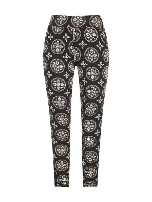 LASCANA LASCANA Harem hlače  bež / antracit siva