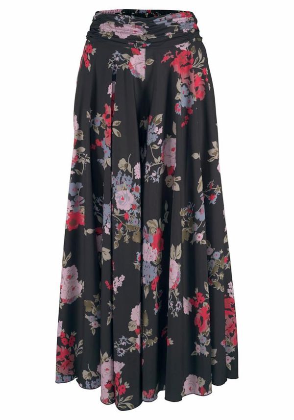 LASCANA LASCANA Hlače  miks boja / crna