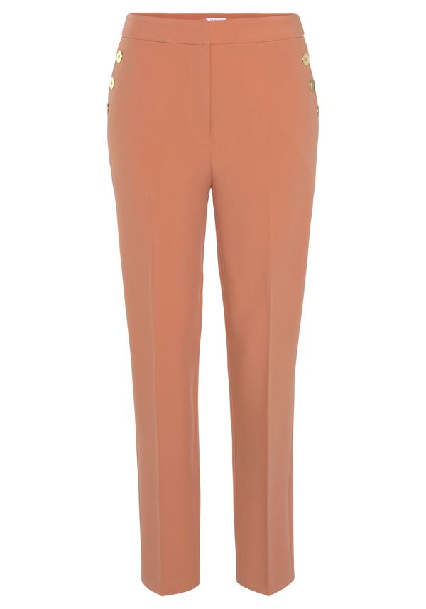 LASCANA LASCANA Hlače na crtu  breskva