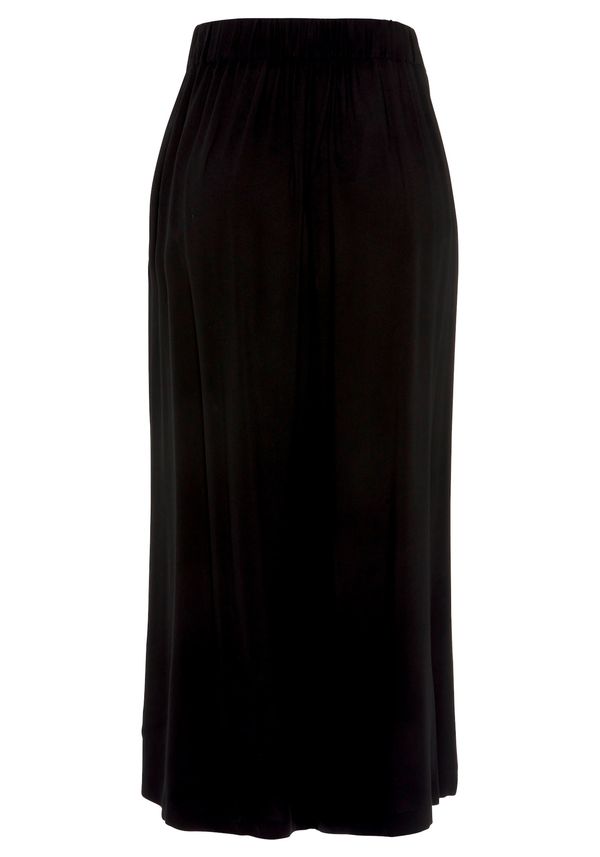 LASCANA LASCANA Hlače na crtu  crna