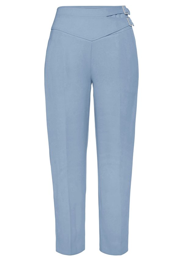 LASCANA LASCANA Hlače na crtu  svijetloplava