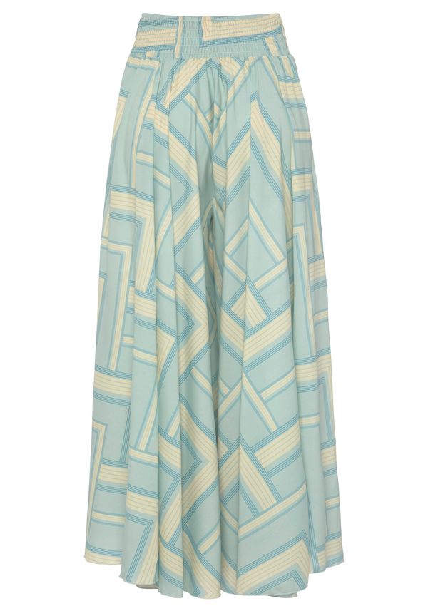 LASCANA LASCANA Hlače  svijetložuta / menta