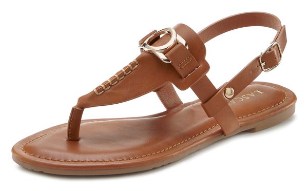 LASCANA LASCANA Japanke  boja devine dlake (camel)