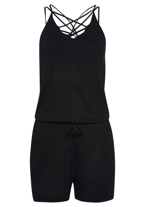 LASCANA LASCANA Jednodijelna pidžama  crna