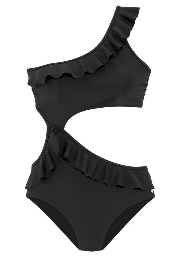 LASCANA LASCANA Jednodijelni kupaći kostim  crna