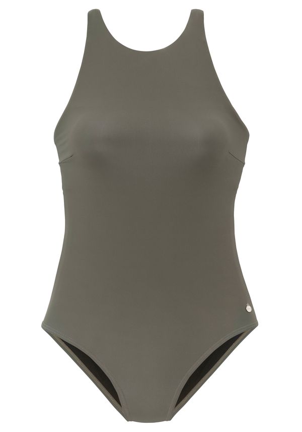 LASCANA LASCANA Jednodijelni kupaći kostim  kaki