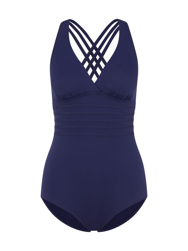LASCANA LASCANA Jednodijelni kupaći kostim  mornarsko plava