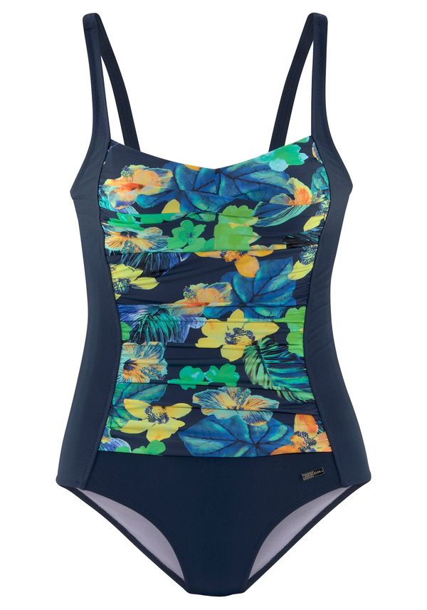 LASCANA LASCANA Jednodijelni kupaći kostim  plava / žuta / zelena / narančasta