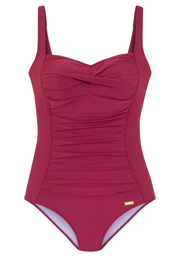 LASCANA LASCANA Jednodijelni kupaći kostim  trešnja crvena