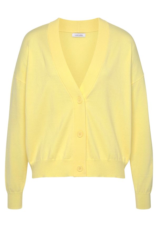 LASCANA LASCANA Kardigan  žuta