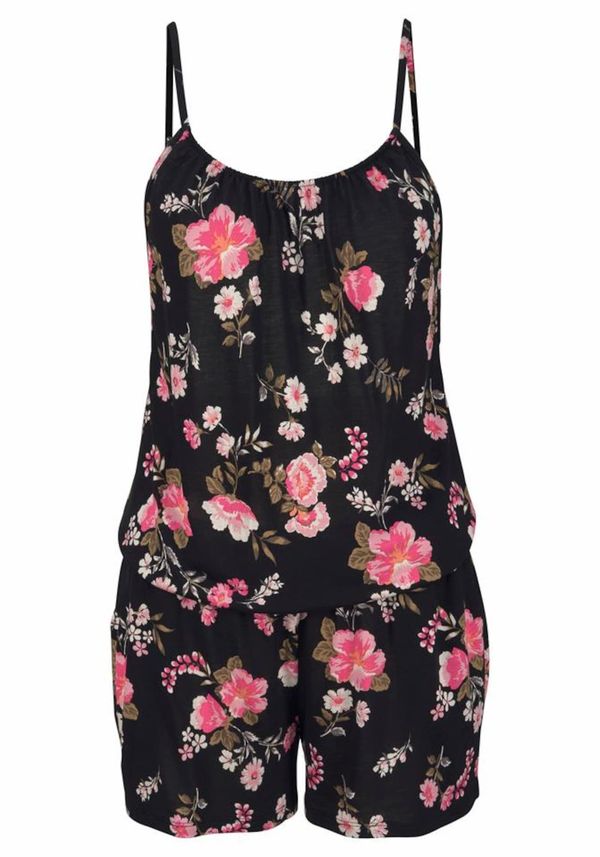 LASCANA LASCANA Kombinezon  roza / crna