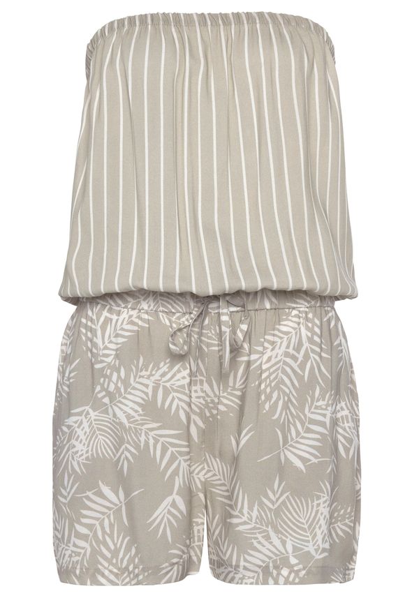 LASCANA LASCANA Kombinezon  siva / bijela