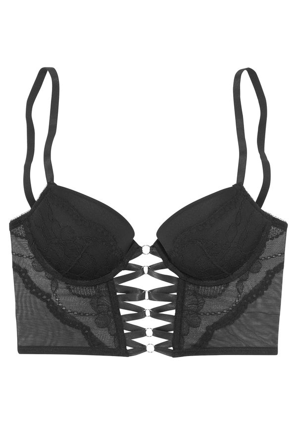 LASCANA LASCANA Korzet  crna