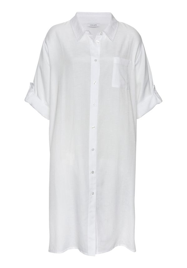 LASCANA LASCANA Košulja haljina  bijela