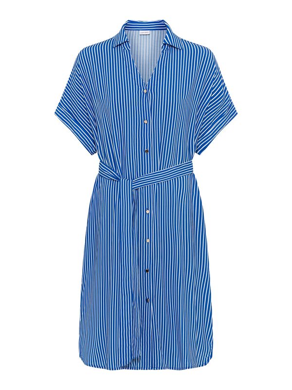 LASCANA LASCANA Košulja haljina  plava / bijela
