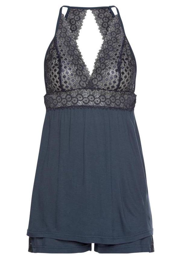 LASCANA LASCANA Kratke hlače za spavanje  noćno plava