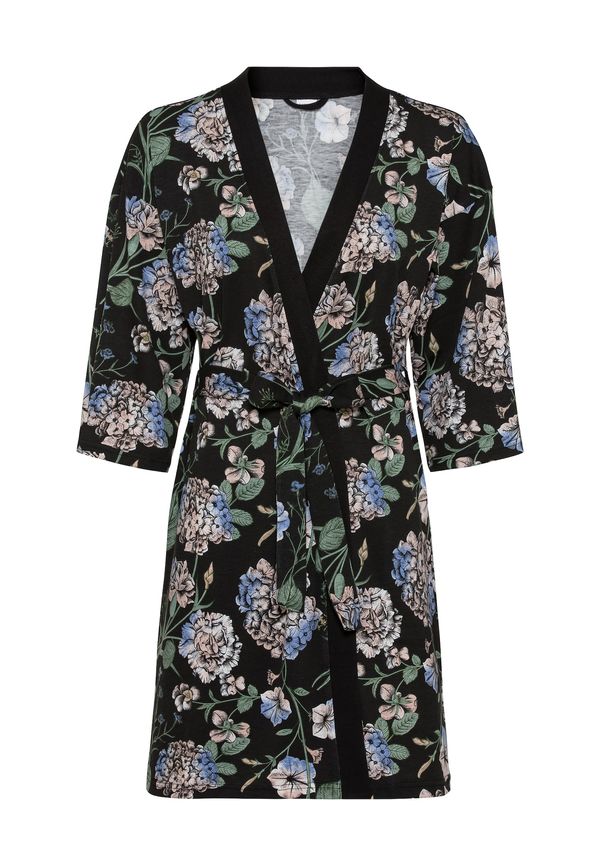 LASCANA LASCANA Kućni ogrtač  azur / žad / puder roza / crna