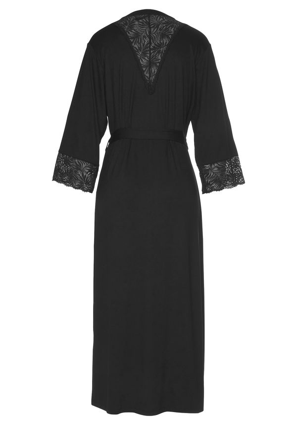 LASCANA LASCANA Kućni ogrtač  crna