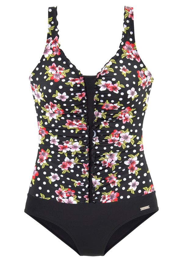 LASCANA LASCANA Kupaći kostim za oblikovanje  miks boja / crna