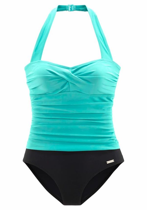 LASCANA LASCANA Kupaći kostim za oblikovanje  tirkiz / crna